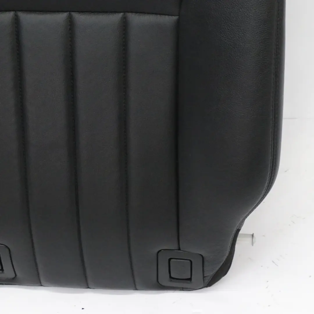 Mercedes W164 Asiento Respaldo Cojín Trasero Izquierdo Funda Negro A1649202737