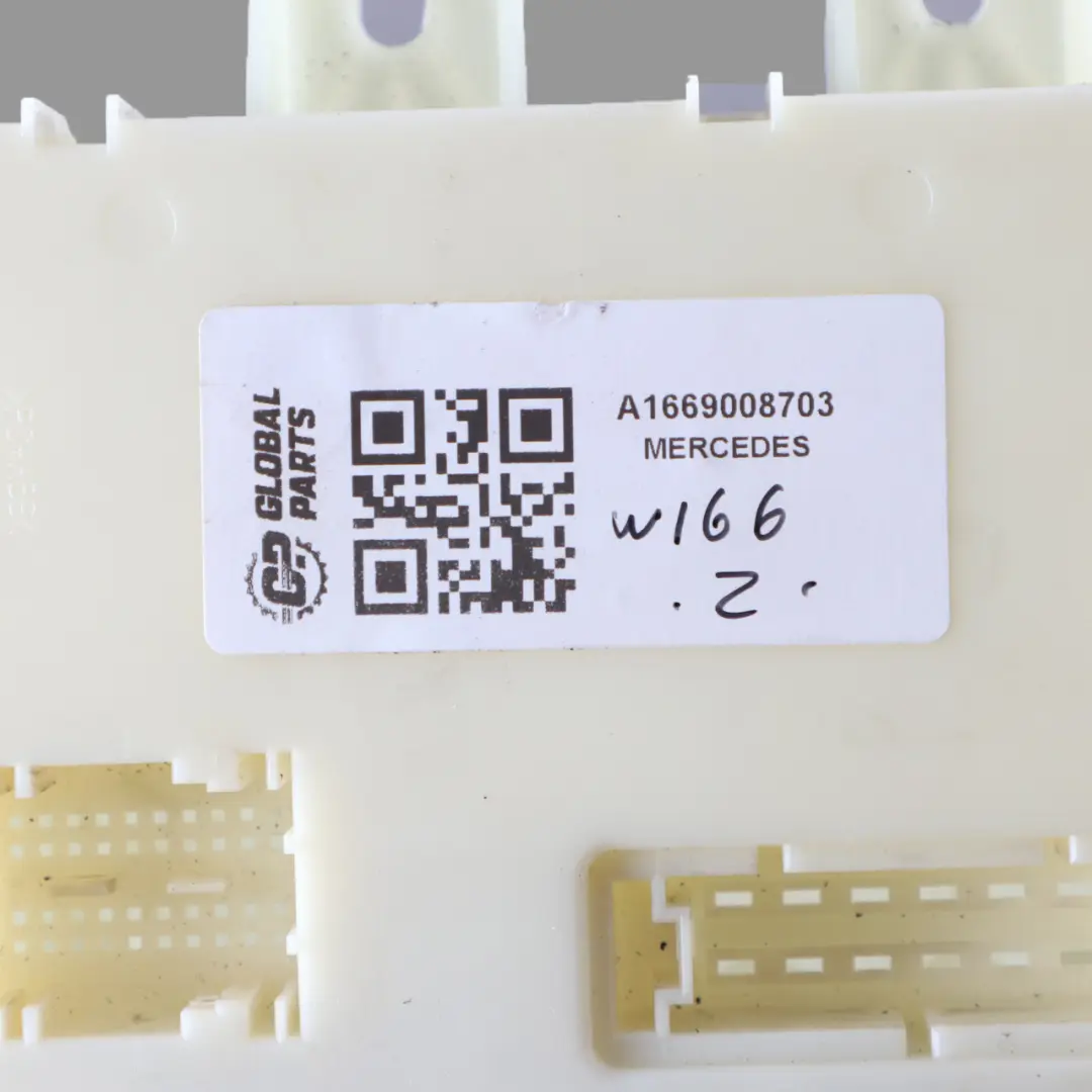 Mercedes W166 Fuse Box Front Relay Control Unit Base Module A1669008703