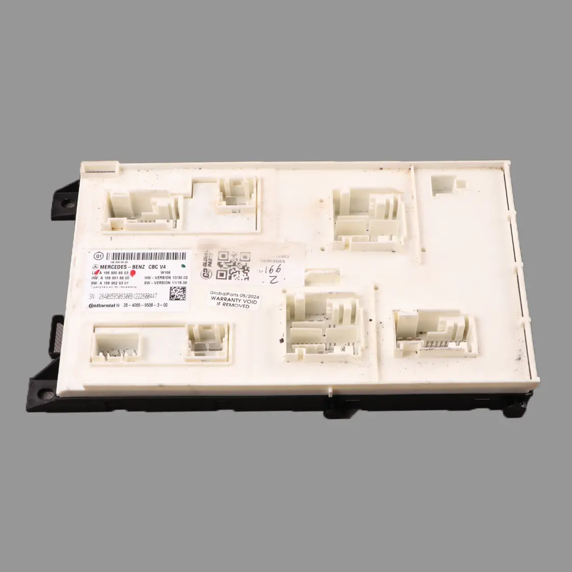 Mercedes W166 Fuse Box Front SAM Control Module Relay Box A1669008903