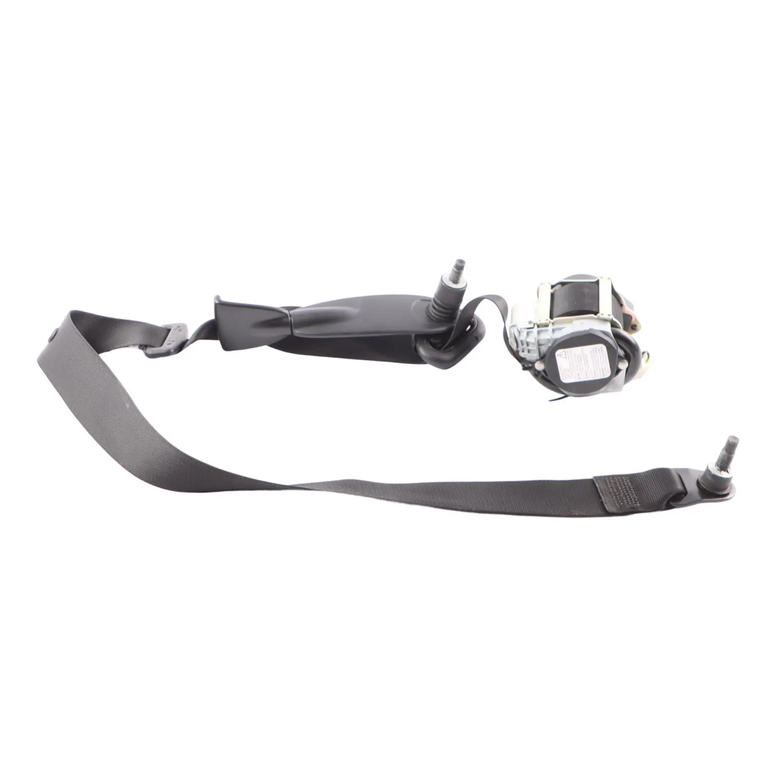 Mercedes W169 Seatbelt Front Left N/S Seat Safety Upper Belt Black A1698607585