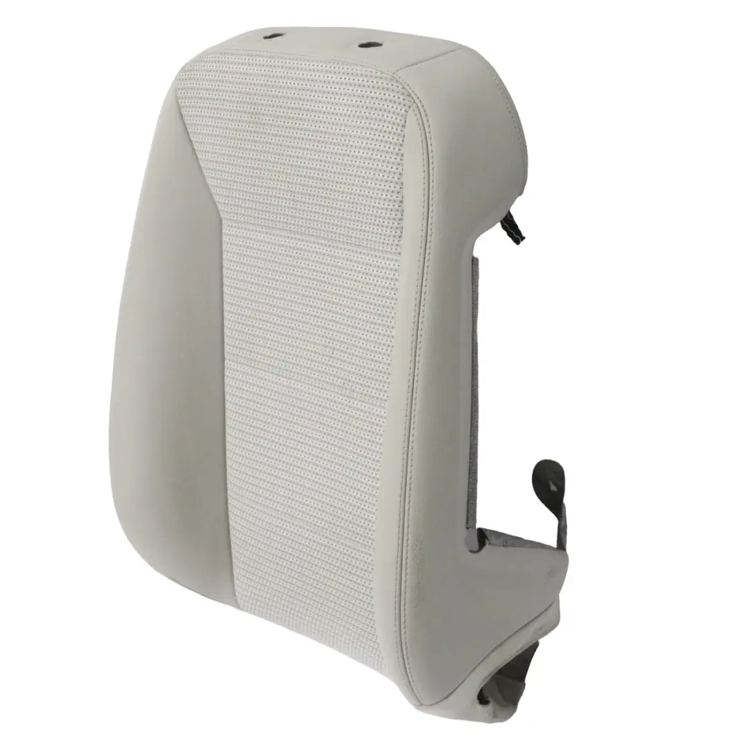 Mercedes W169 W245 Asiento Delantero Izquierdo Respaldo Funda Tela Cuero Gris