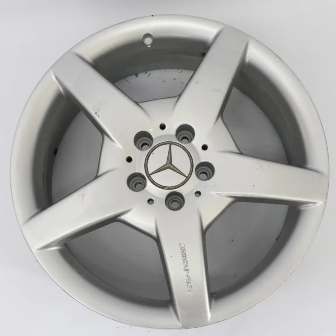 Mercedes R171 AMG Llanta aleación delantera plateada 18" 7,5J ET:37 A1714011602