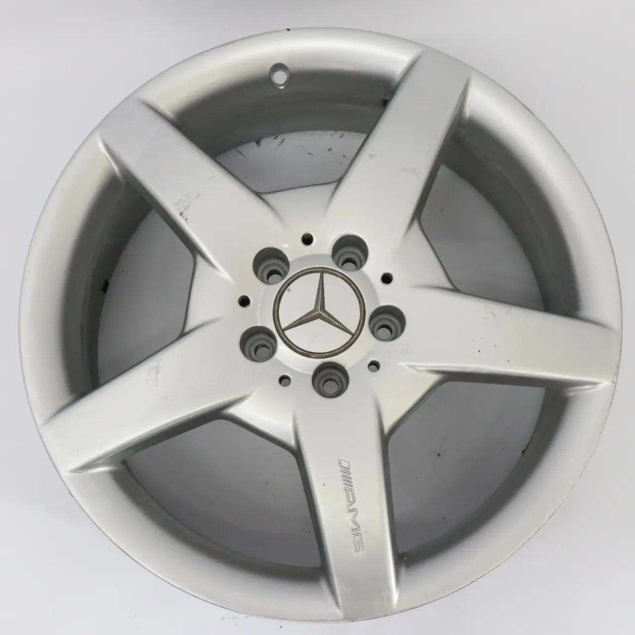 Mercedes R171 AMG Srebrna Felga Aluminiowa 18" 7,5J ET:37 A1714011602