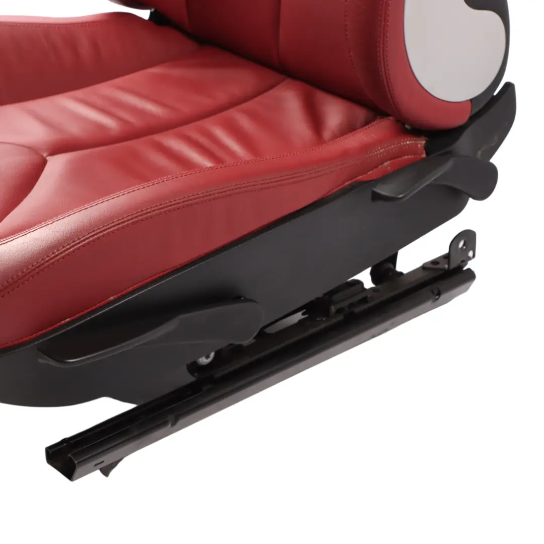 Front Seat Mercedes R171 Left N/S Heated Leather Nappa Semi-Aniline Red