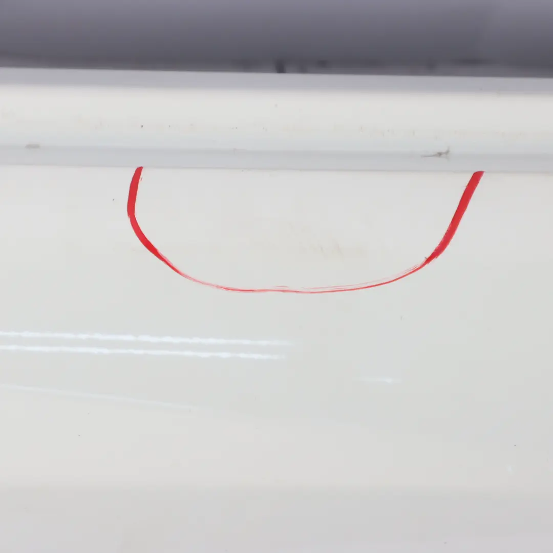 Mercedes R172 Door Sill Side Cover AMG Skirt Right O/S Calcite White - 650