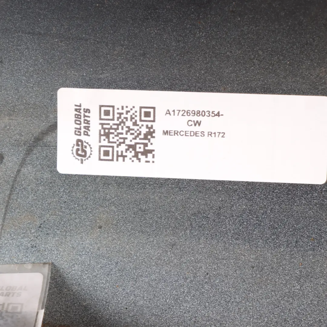 Mercedes R172 Door Sill Side Cover AMG Skirt Right O/S Calcite White - 650
