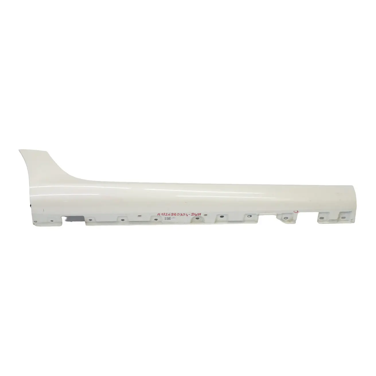 Mercedes R172 Door Sill Side Cover AMG Skirt Right O/S Diamond White - 799