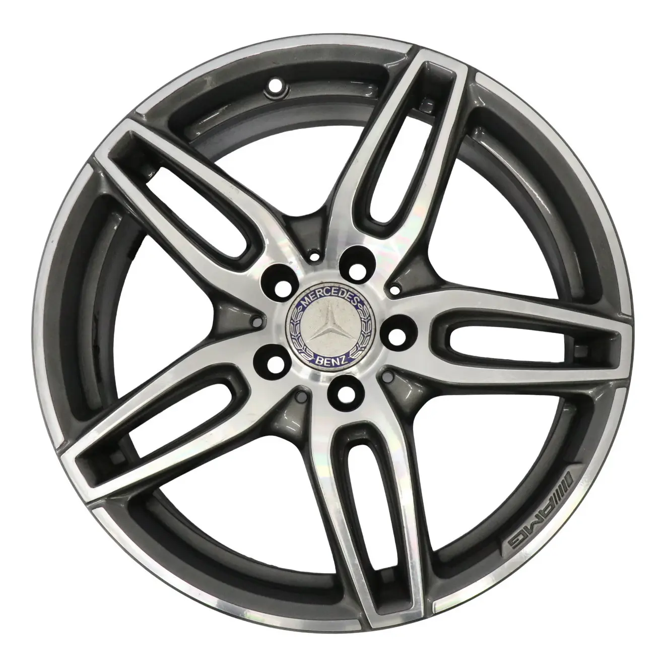 Mercedes W176 Alloy Wheel Rim AMG 18" ET:52 7,5J 5 Double Spoke A1764010700