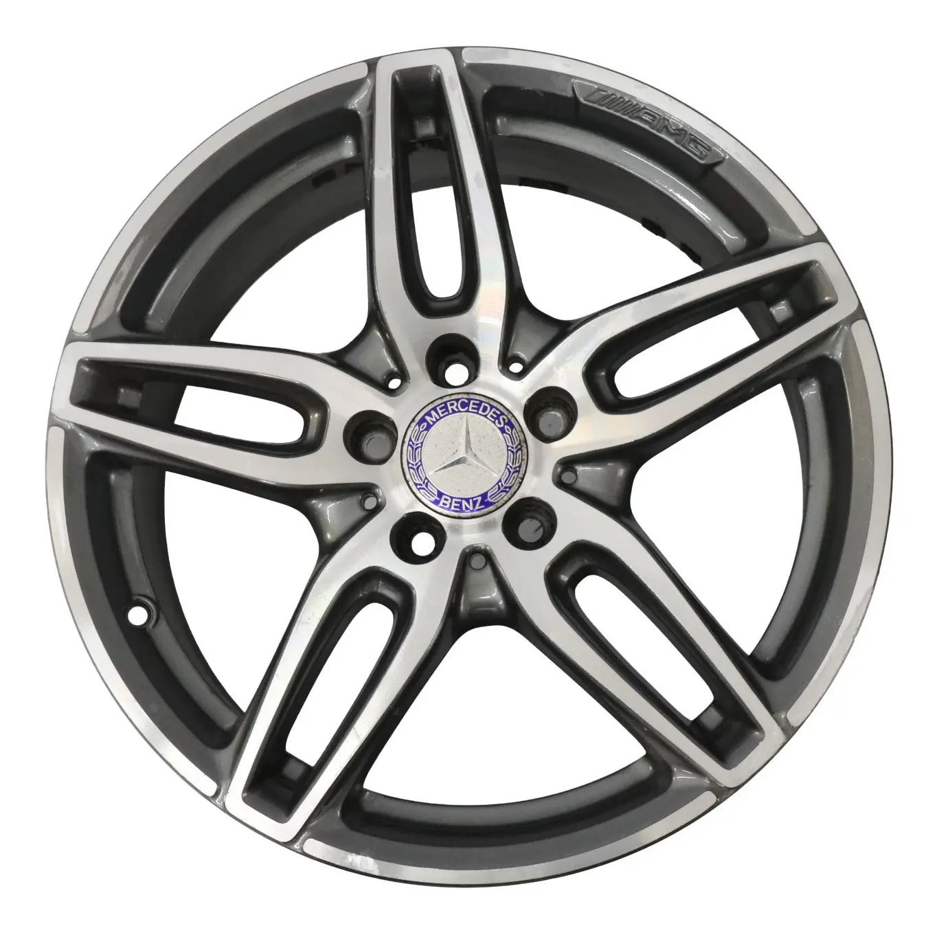 Mercedes W176 AMG Alloy Wheel Rim 18" ET:52 7,5J 5 Double Spoke A1764010700