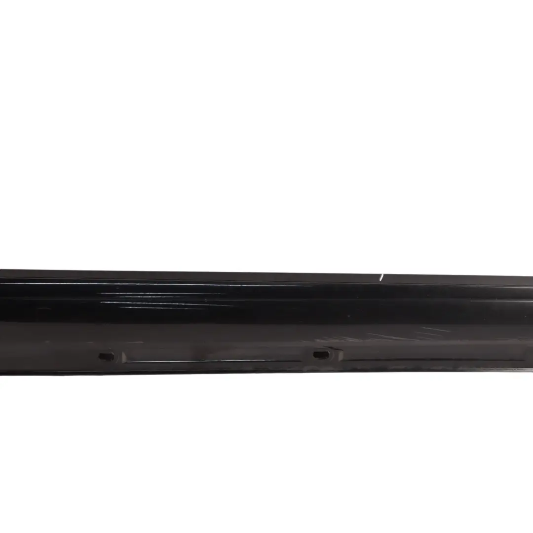Mercedes W176 Side Skirt AMG Right O/S Door Sill Cover Kosmos Cosmic Black - 191