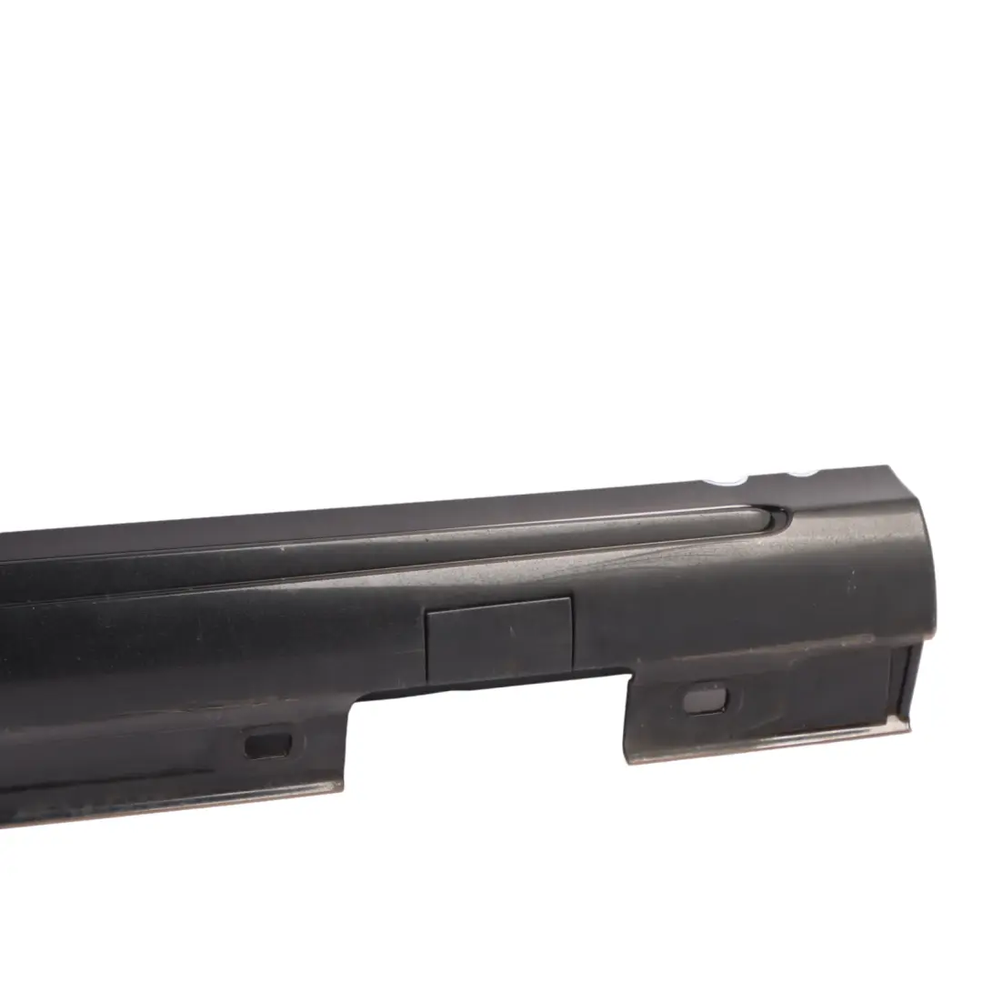 Mercedes W176 Side Skirt AMG Right O/S Door Sill Cover Kosmos Cosmic Black - 191
