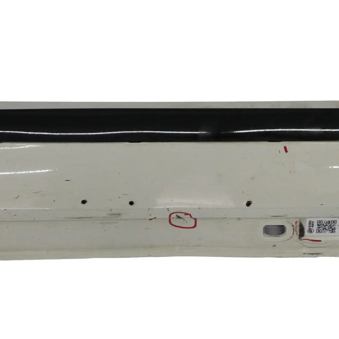 Mercedes W176 Side Skirt AMG Right O/S Door Sill Cover Calcite White - 650