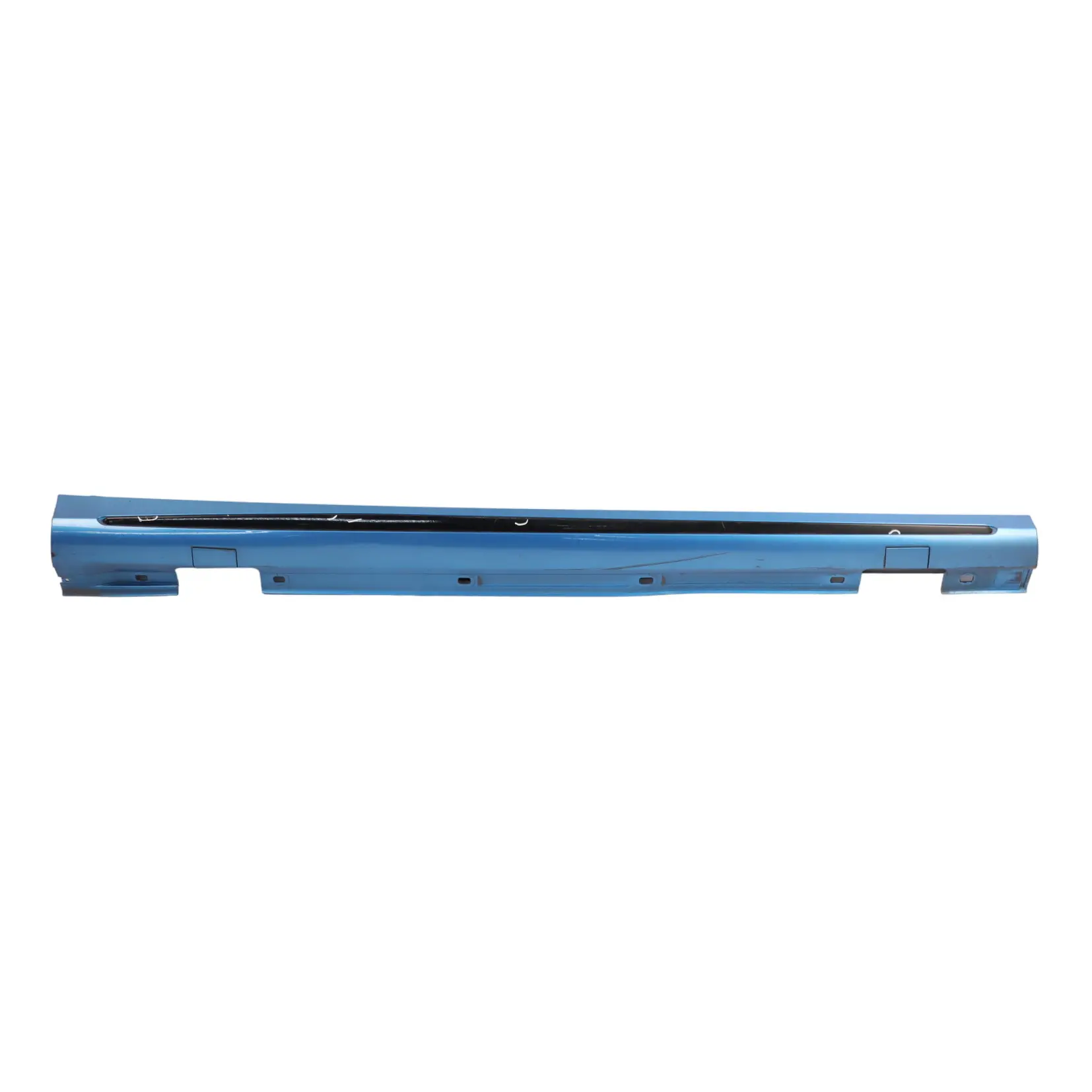 Mercedes W176 Side Skirt AMG Right O/S Door Sill Cover South Seas Blue - 162