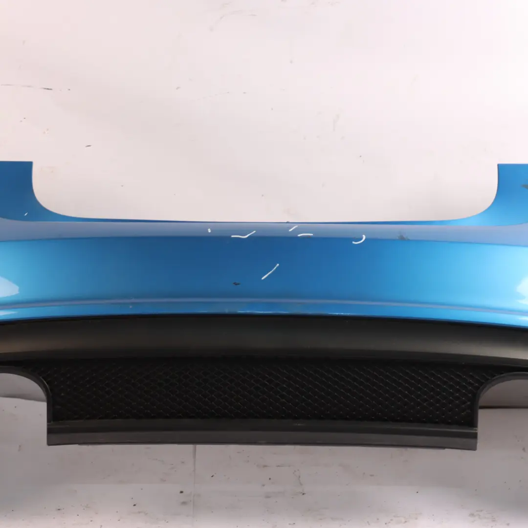 Mercedes W176 Bumper Rear Trim Panel AMG South Seas Blue Metallic - 162