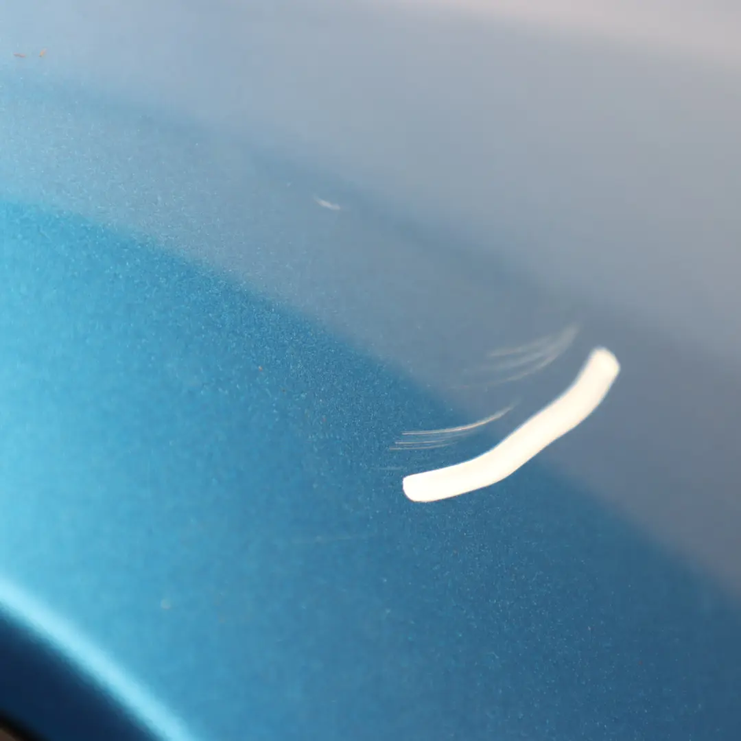 Mercedes W176 Bumper Rear Trim Panel AMG South Seas Blue Metallic - 162