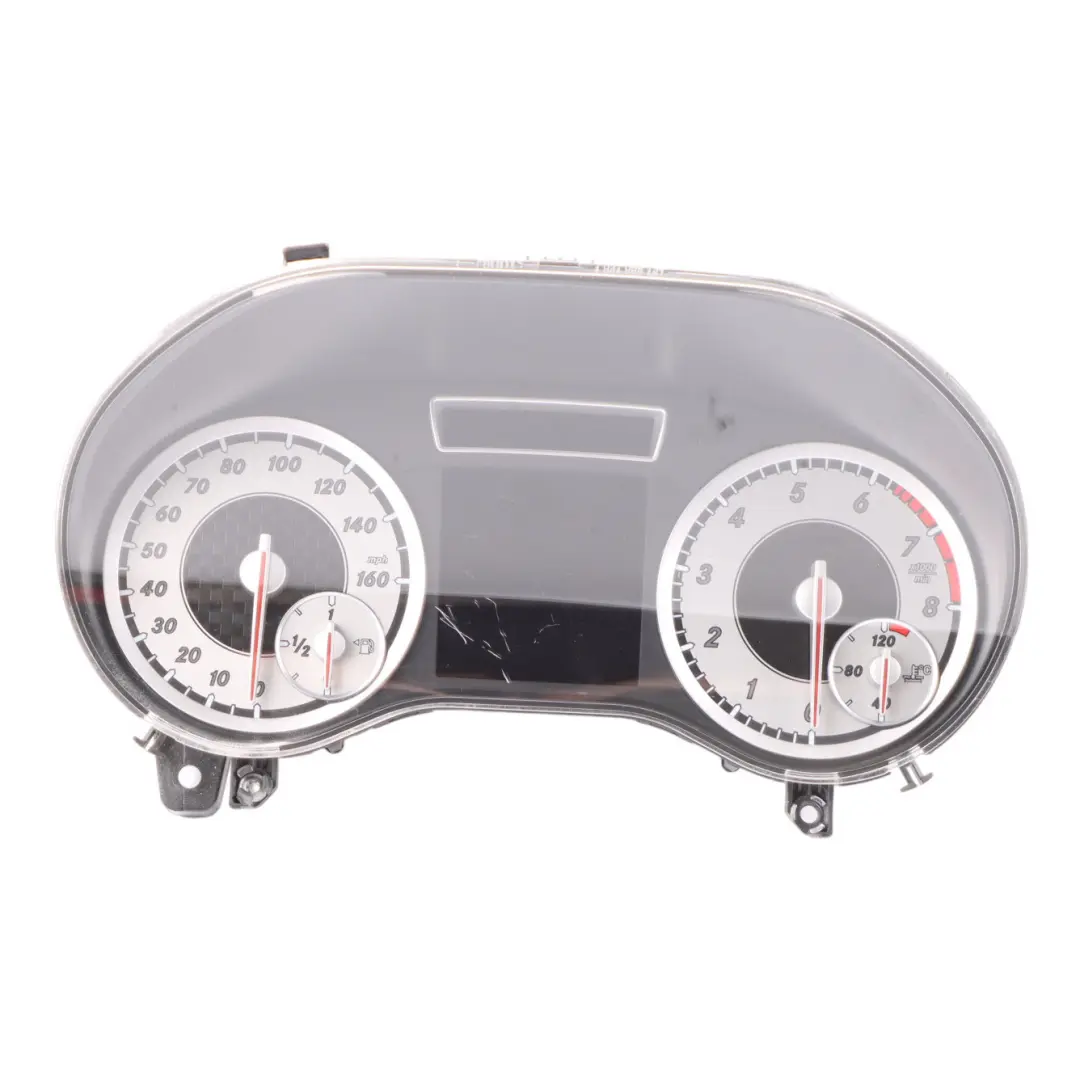 Mercedes W176 Instrument Cluster MPH Spedometer RPM Gauges Manual A1769009001