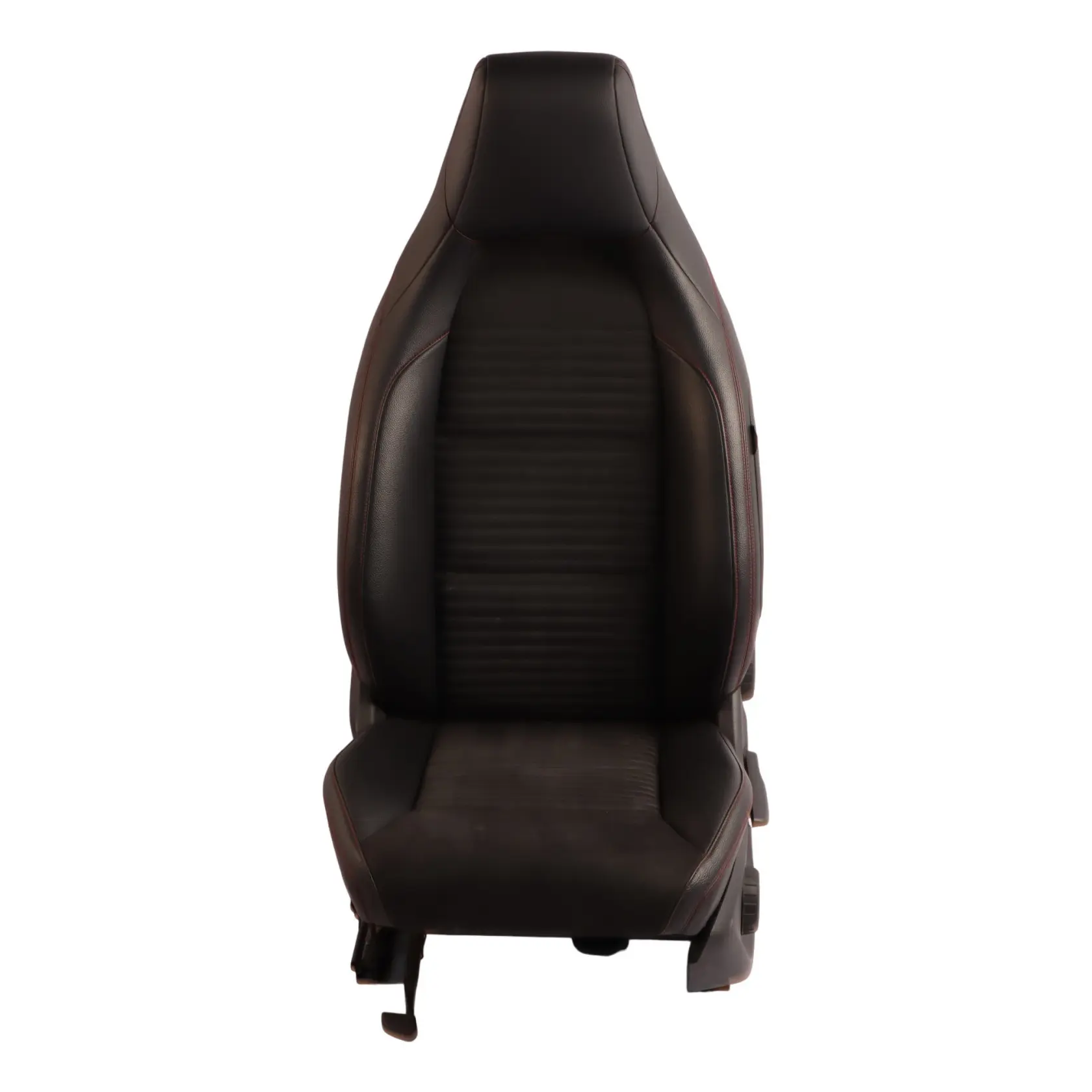 Mercedes W176 Front Left N/S Seat Fabric Imitation Leather Microfibre Black