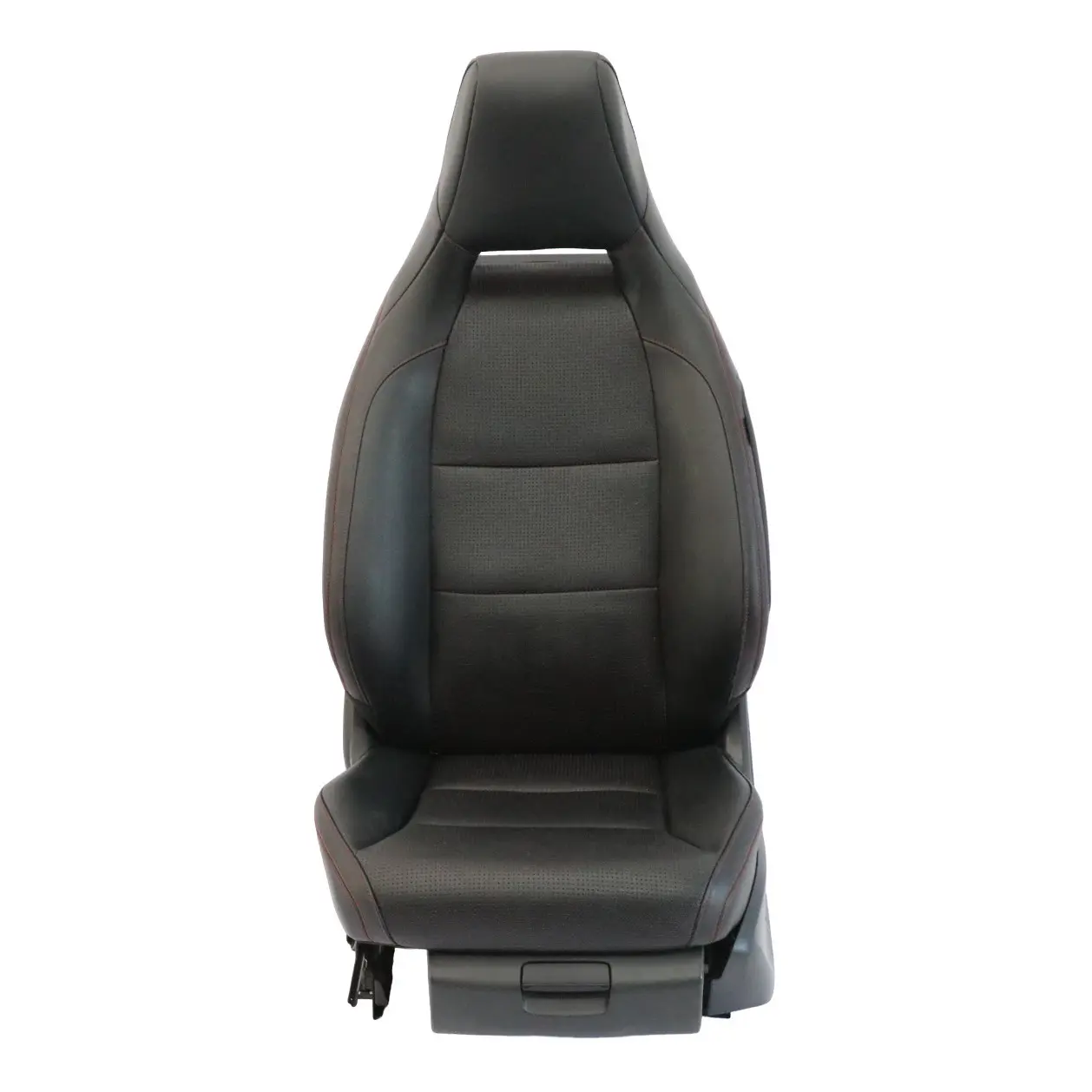 Mercedes X156 Front Left N/S Seat Heated Leather Microfibre Black Interior