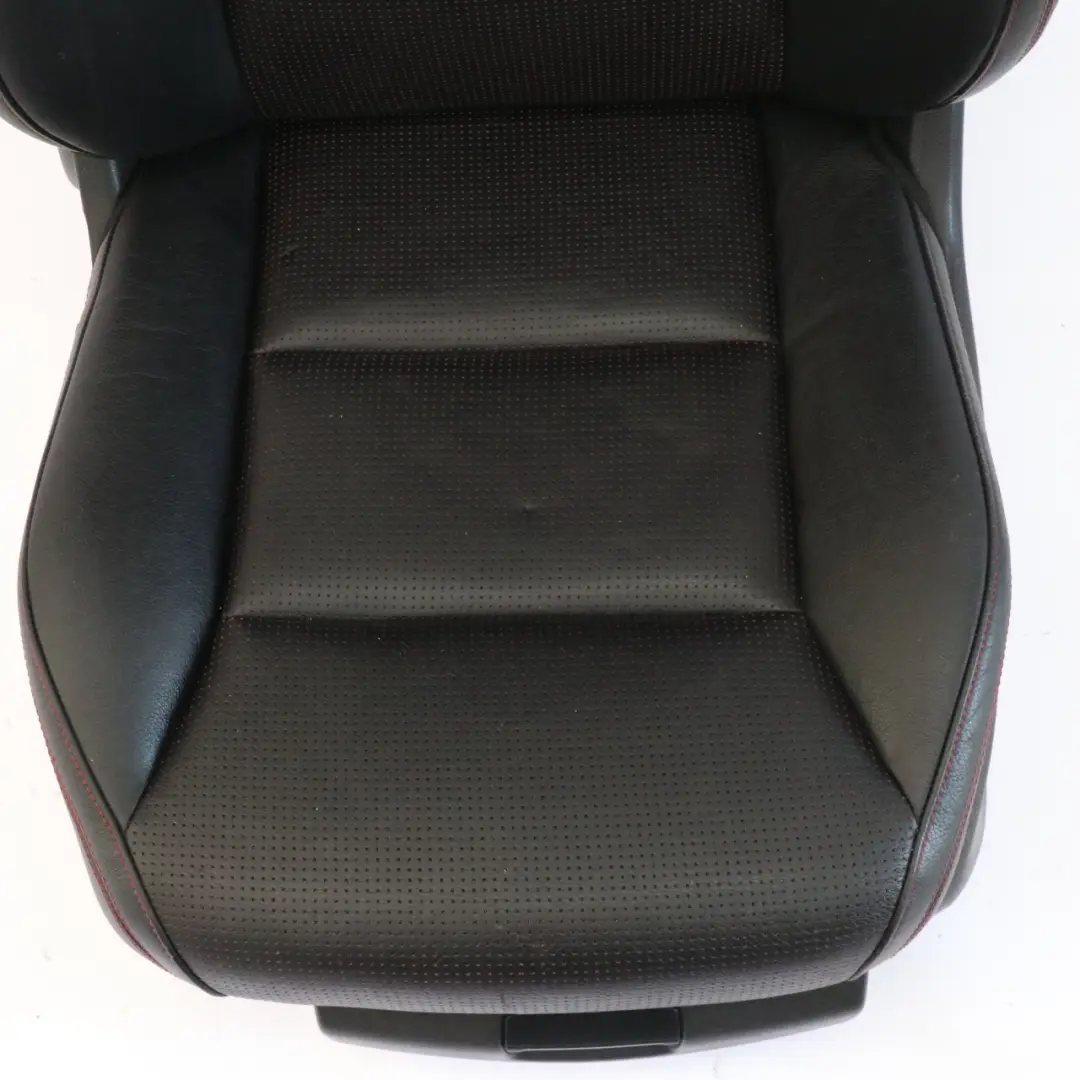 Mercedes X156 Front Left N/S Seat Heated Leather Microfibre Black Interior 