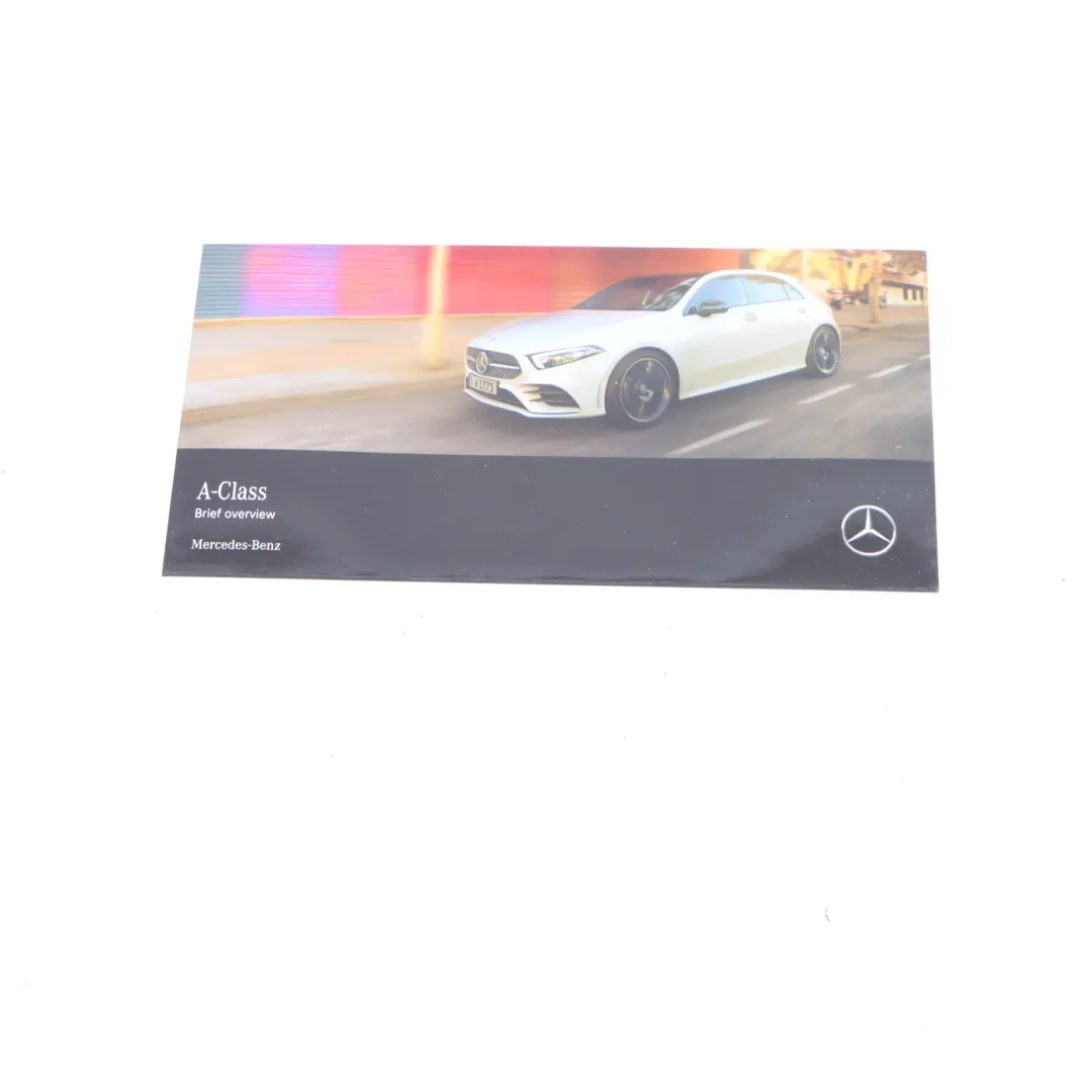 Mercedes W177 Owner's Handbook Booklet Licence Information CD Wallet Case Set