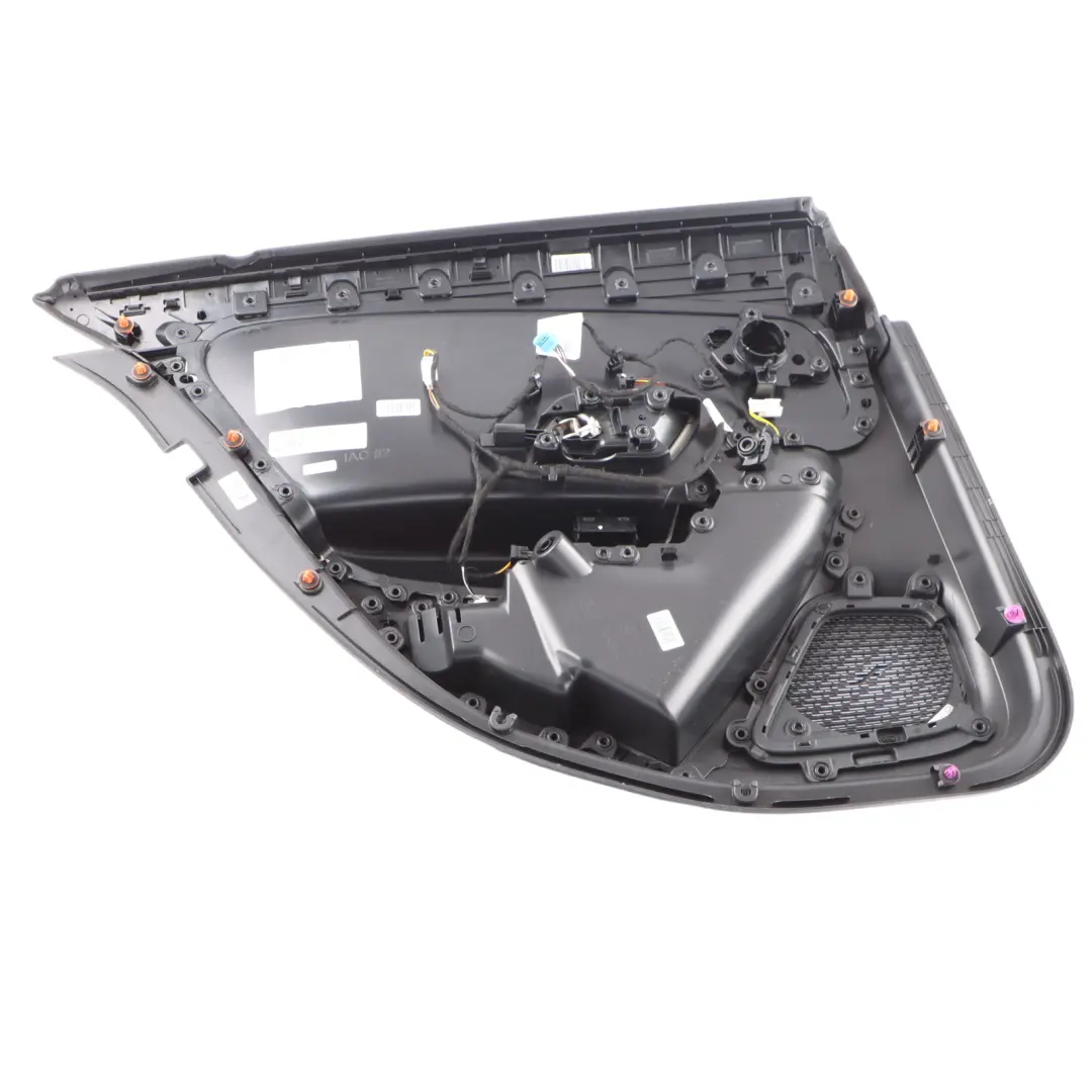 Mercedes W177 Door Card Cover Rear Right O/S Panel Black Leather A1777301202