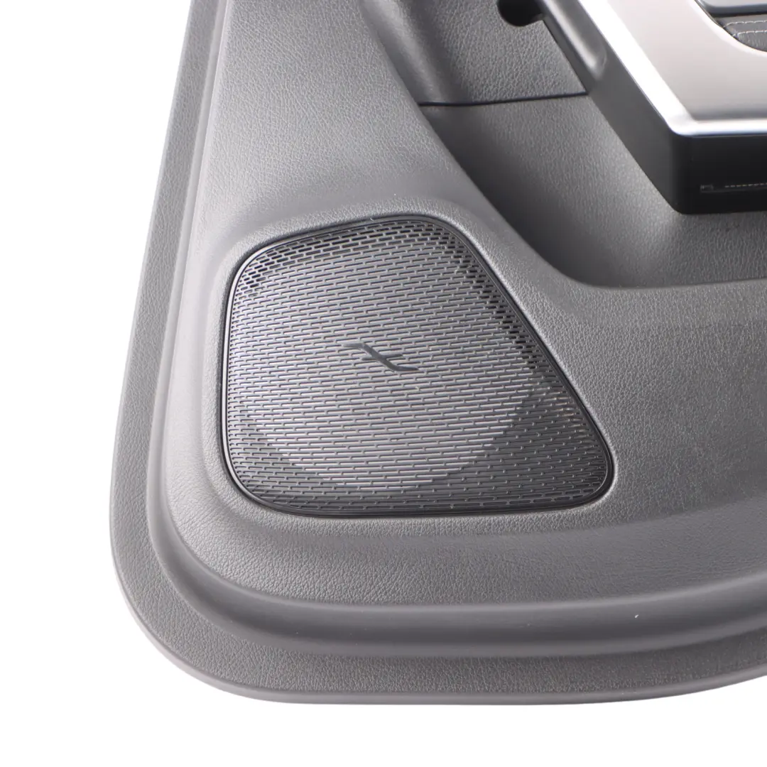 Mercedes W177 Door Card Cover Rear Right O/S Panel Black Leather A1777301202