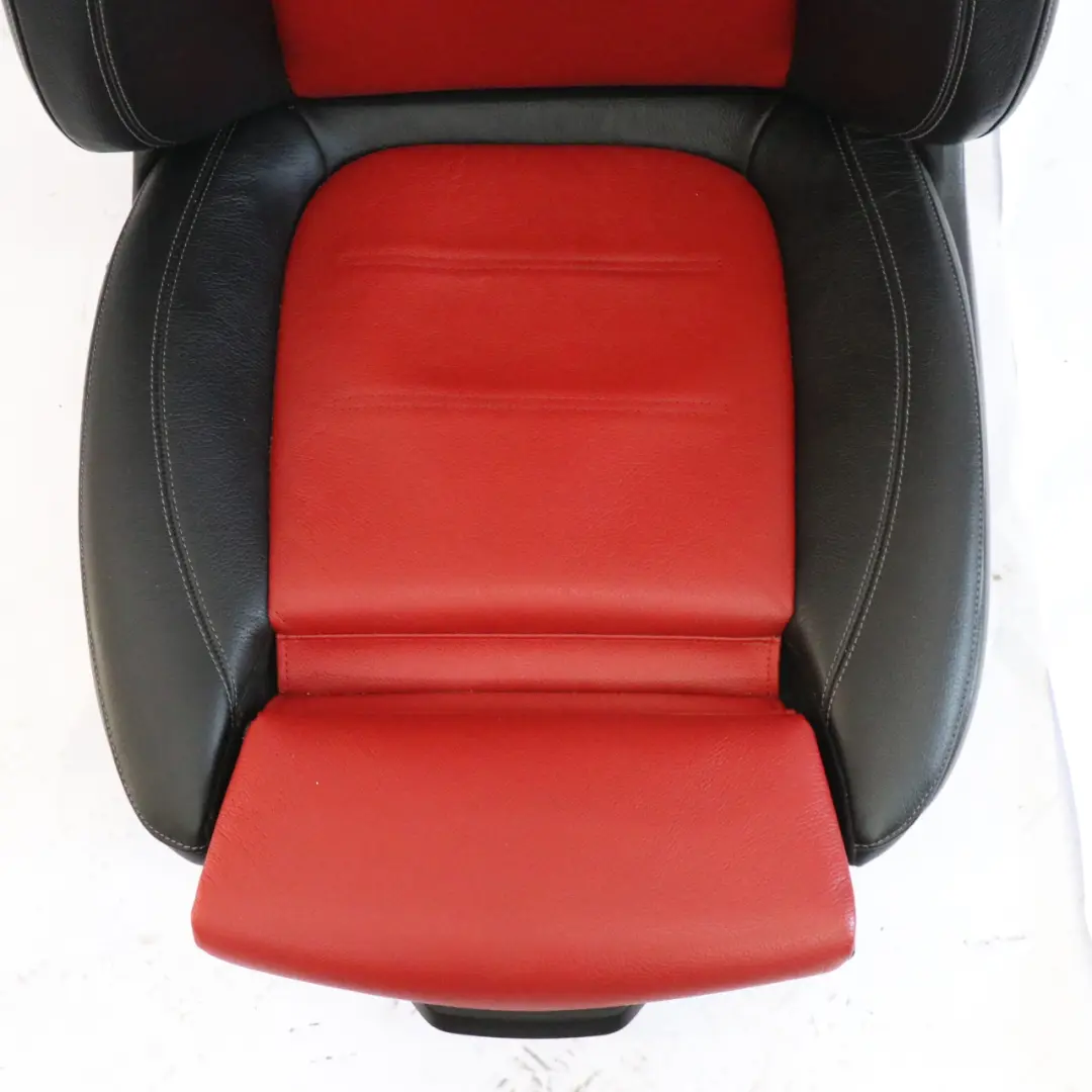 Mercedes C118 W177 Front Left N/S Seat Heated Interior Leather Black Red Memory