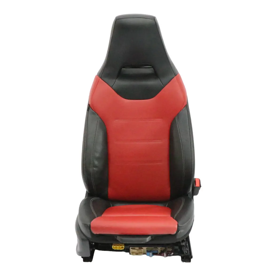 Asiento Delantero Mercedes C118 W177 Derecho Calefaccionado Cuero Negro Rojo