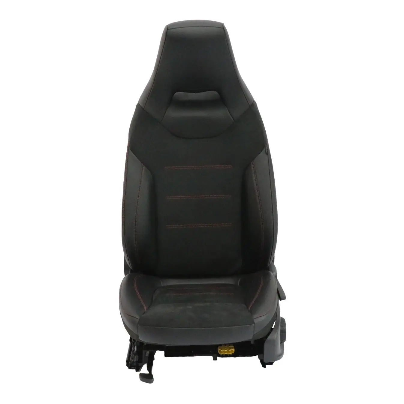 Asiento Delantero Mercedes W177 Izquierdo Calefactable Tela Cuero Negro Rojo