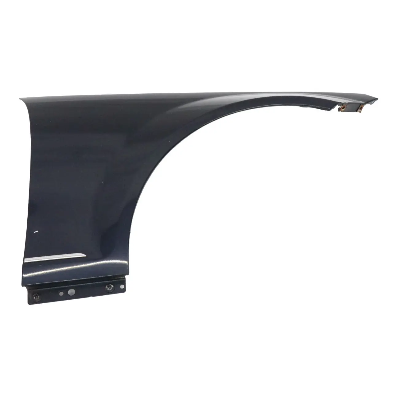 Mercedes W204 Side Wing Panel Front Right O/S Fender Cavansite Blue Metallic 890