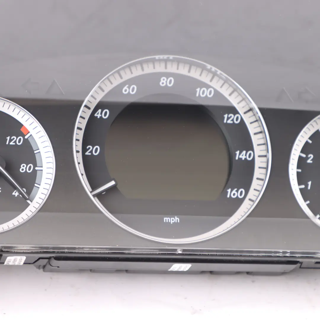 Mercedes W204 Petrol Instrument Cluster Speedometer MPH RPM Gauges A2049001405