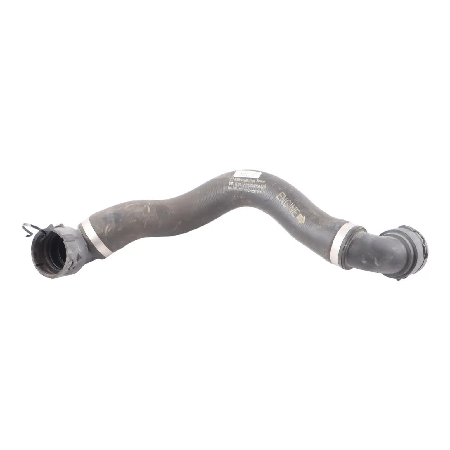 Mercedes W205 Water Hose Radiator Coolant Cooling Pipe Line Right O/S