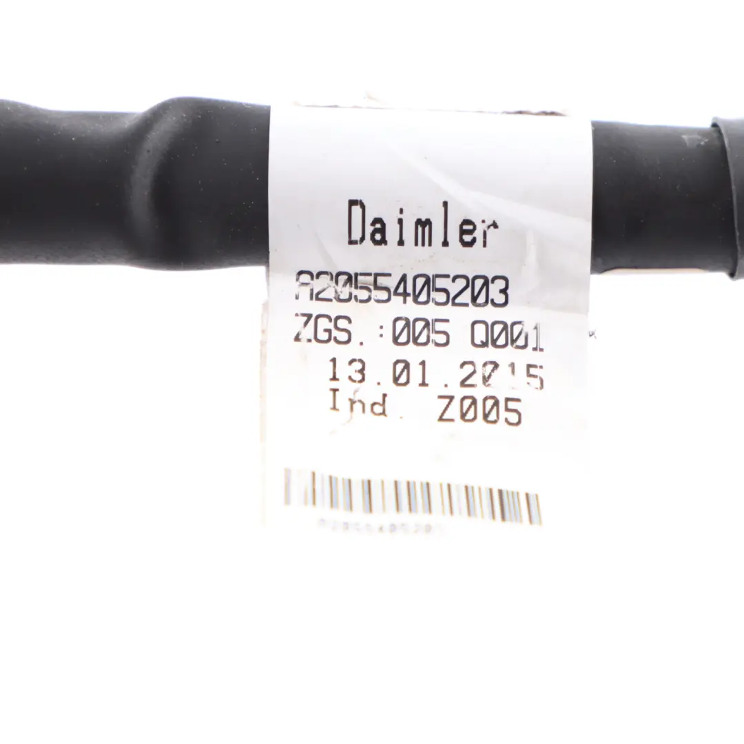 Mercedes W205 Negative Cable Battery Lead Minus Pole Wiring A2055405203