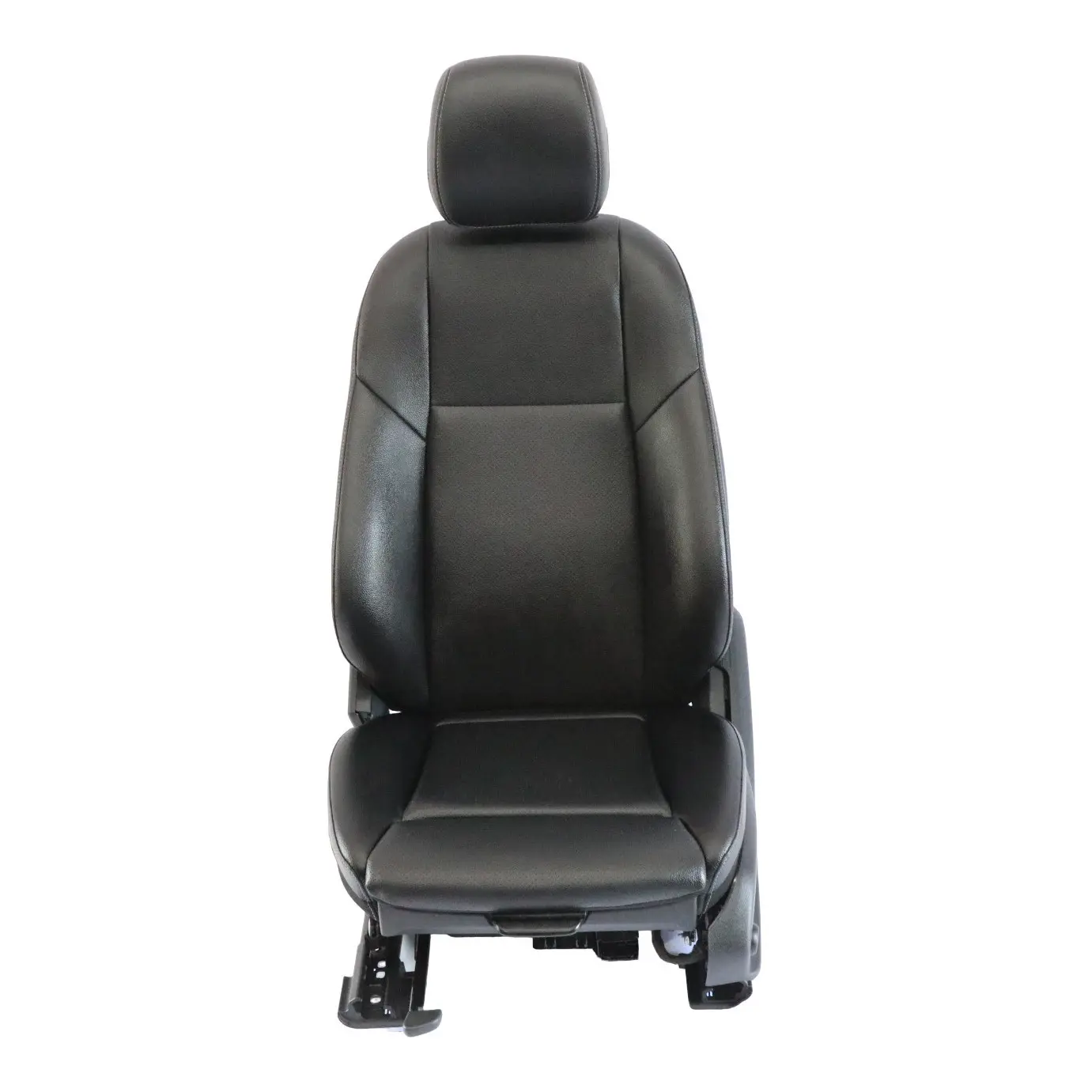 Mercedes W205 Asiento Delantero Izquierdo Calefactable Imitación Cuero Negro