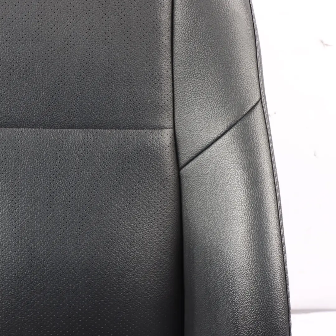 Mercedes W205 Front Seat Left N/S Heated Interior Imitation Leather Black