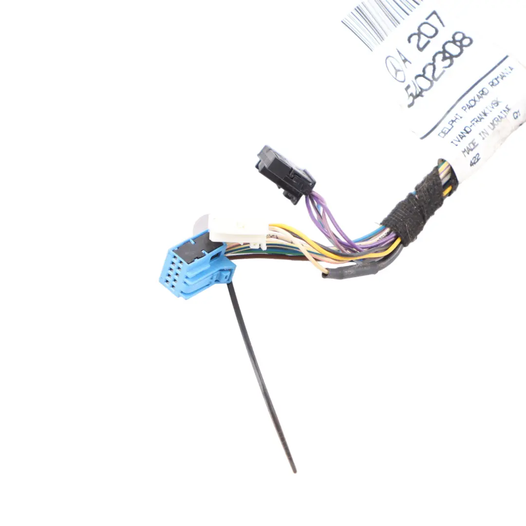 Mercedes C207 Front Center Console Point Cable Wiring Loom Harness A2075402308