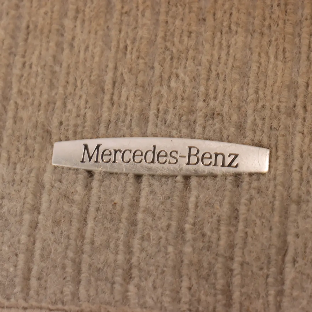 Mercedes W207 Floor Mats Set Interior Front Rear Cover Beige A2076840903