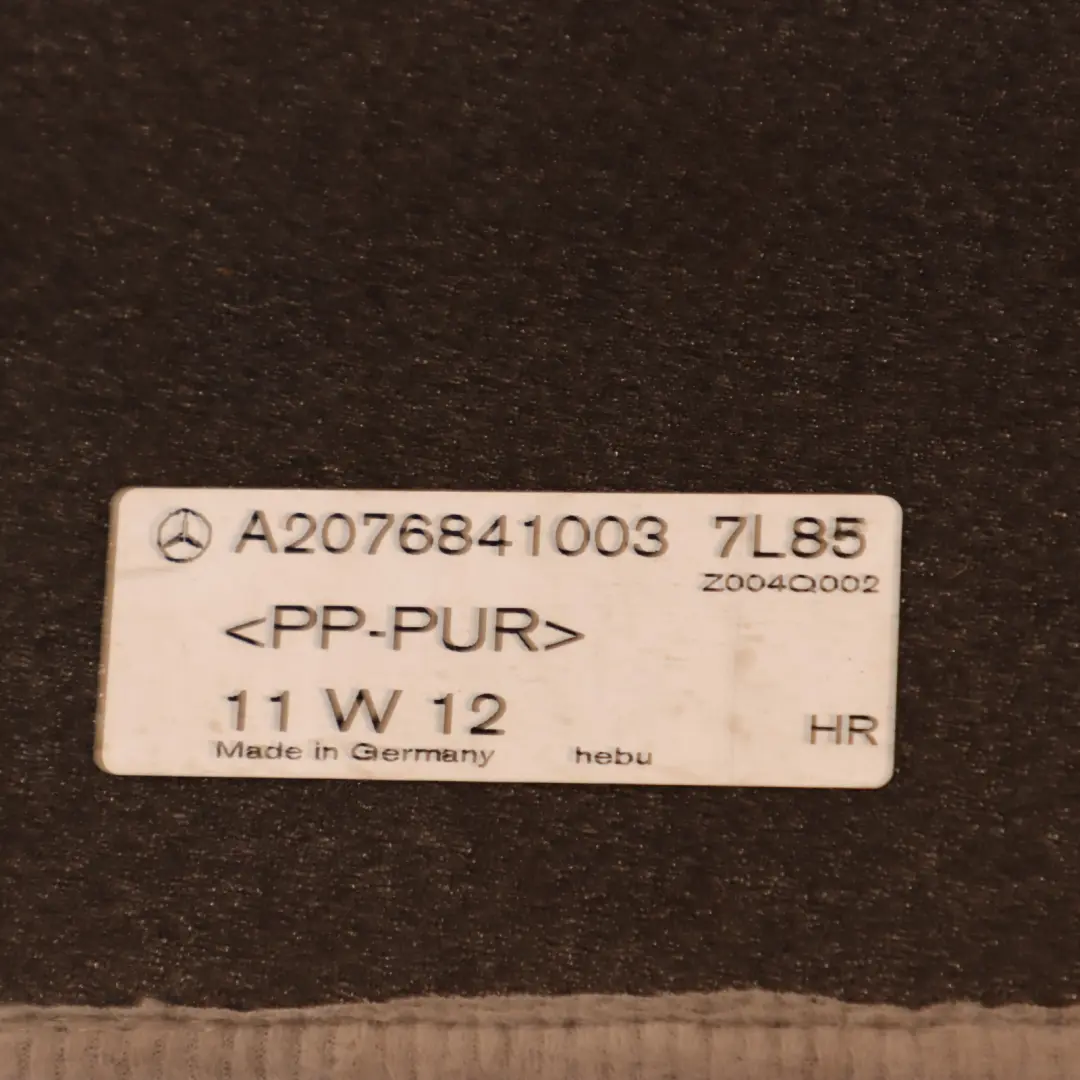 Mercedes W207 Floor Mats Set Interior Front Rear Cover Beige A2076840903