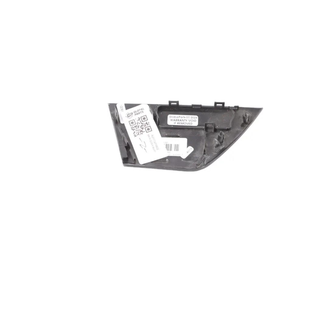 Mercedes C207 Door Trim Front Right O/S Cover Black Ash Wood A2077201822