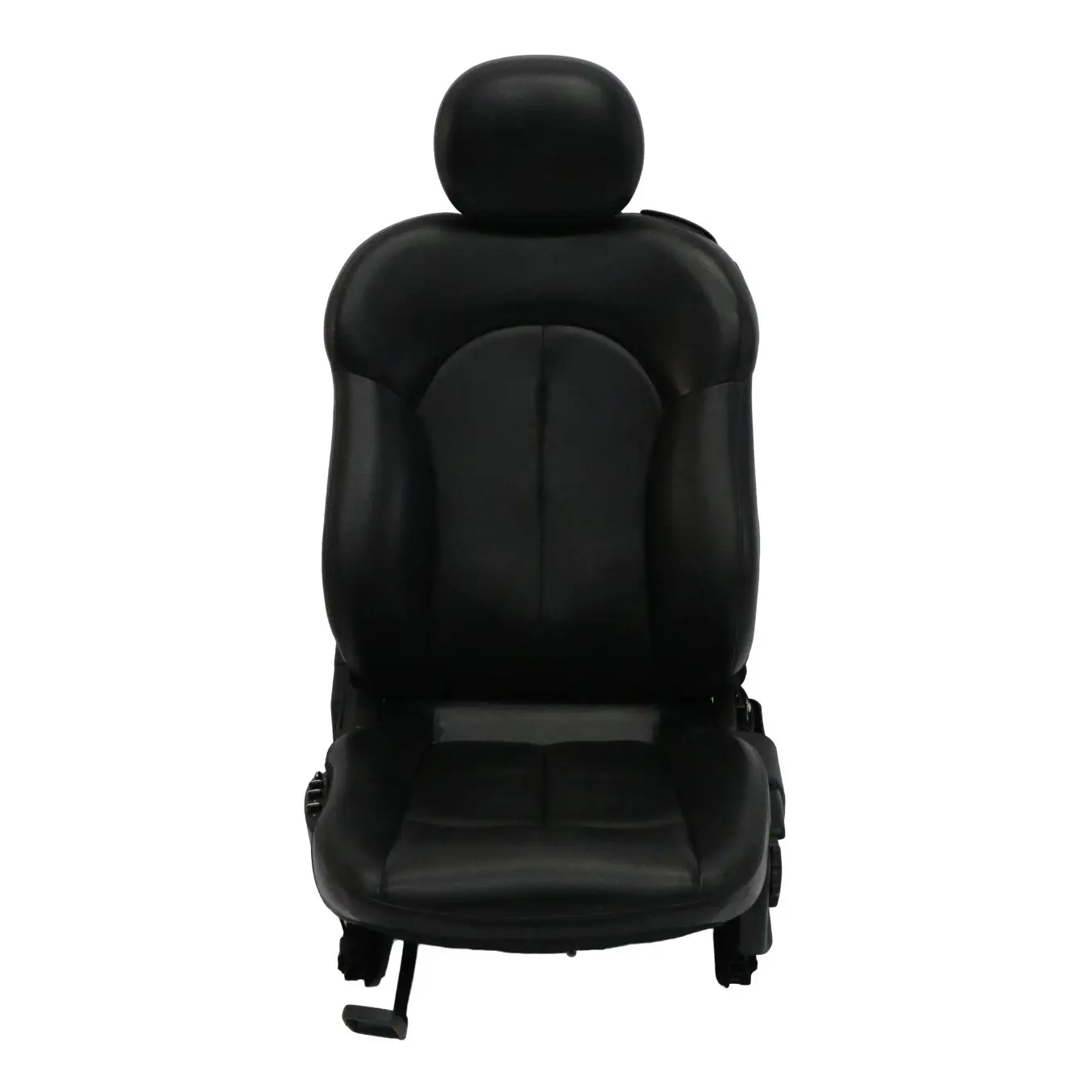 Mercedes A209 Vorne Links Sitz Multi Contour Schwarz Leder Nappa Amaretta