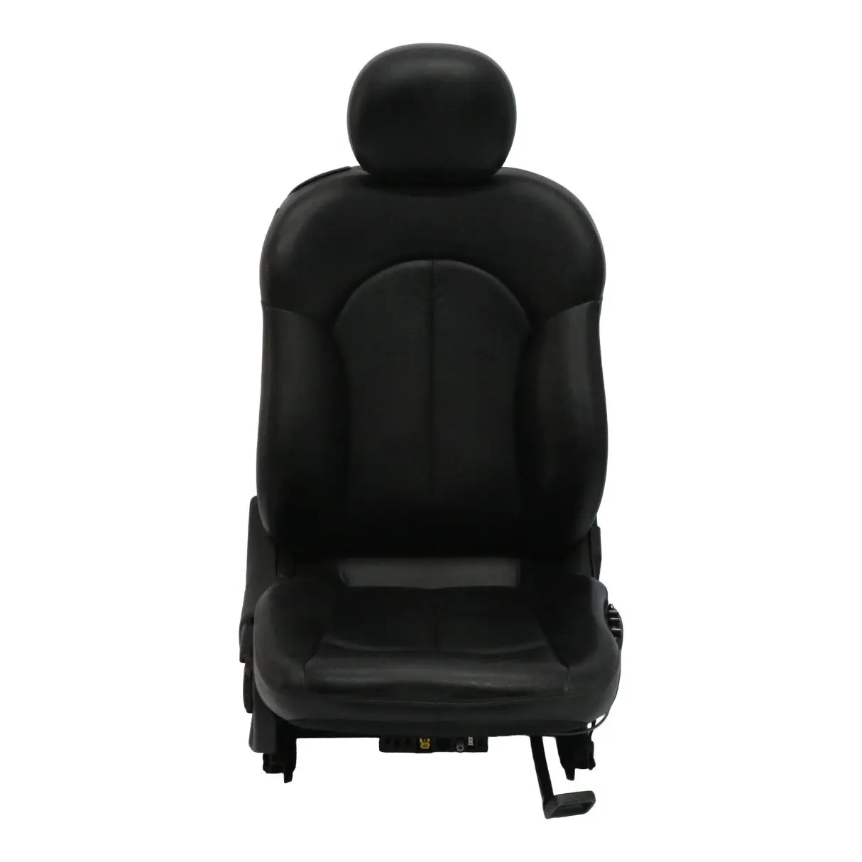 Mercedes A209 Front Right O/S Seat Multi Contour Black Leather Nappa Amaretta