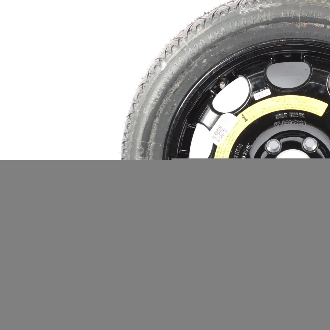 Mercedes W211 Steel Spare Wheel Tyre 155/70 R17 A2114012502