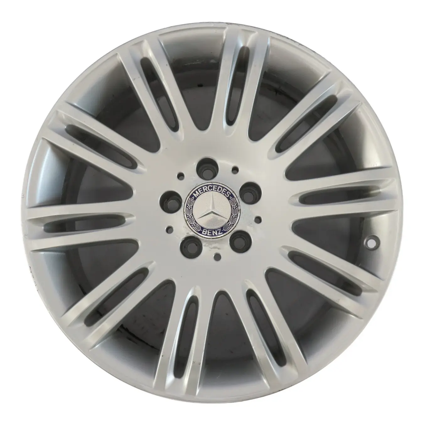 Mercedes W211 Alloy Wheel Rim 18" 9J ET:39 10 Double-Spoke A2114015402