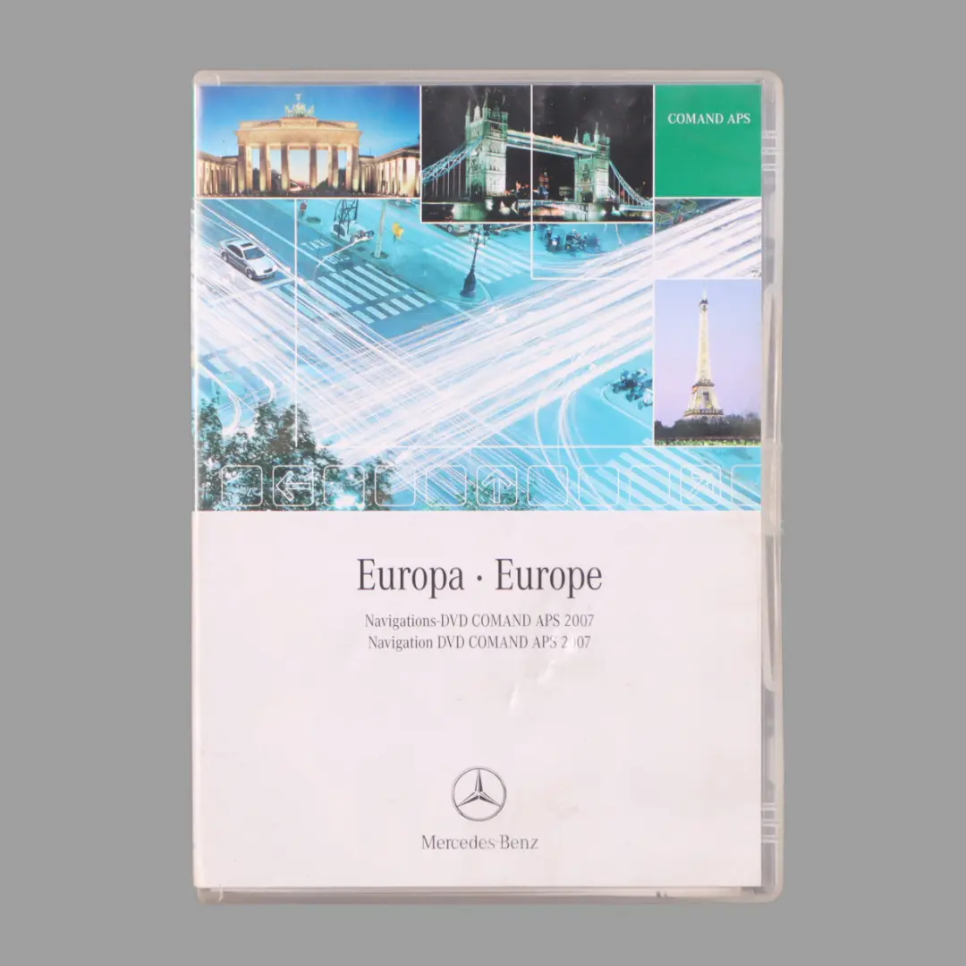 Mercedes Navigation CD Road Map Europe APS 2007 A2118279559