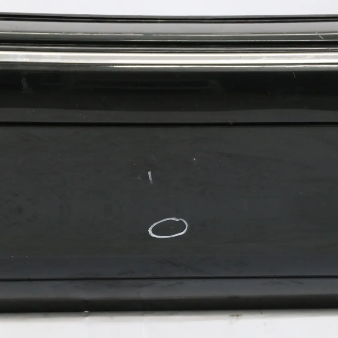 Mercedes W211 Rear Bumper Trim Panel Cover Obsidian Black Metallic - 197