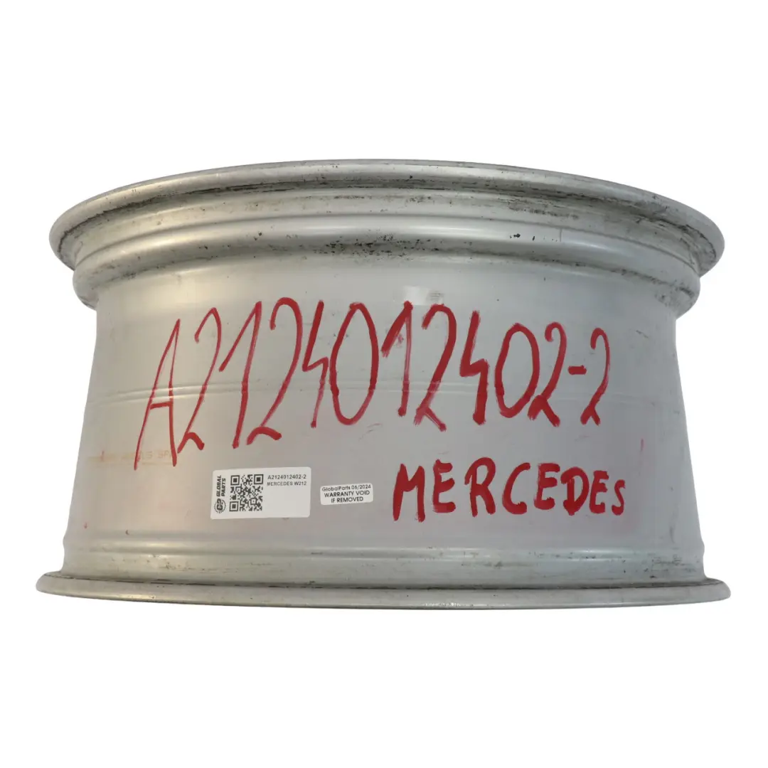 Mercedes W212 Eje Trasero de Plata Llanta de Aleacion 18 "ET: 54 9J A2124012402