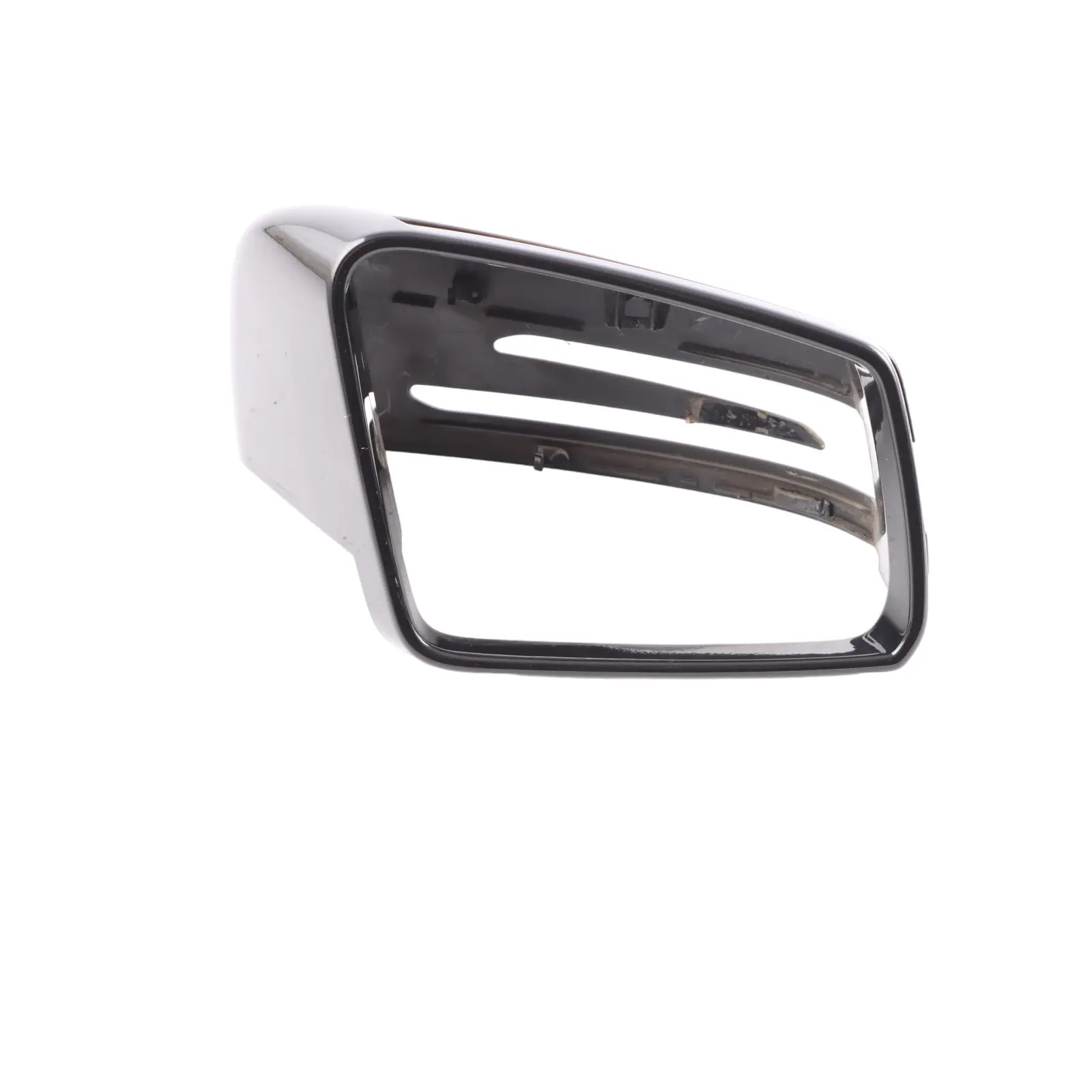 Mercedes W204 W212 Wing Mirror Cover Trim Panel Right O/S Obsidian Black - 197