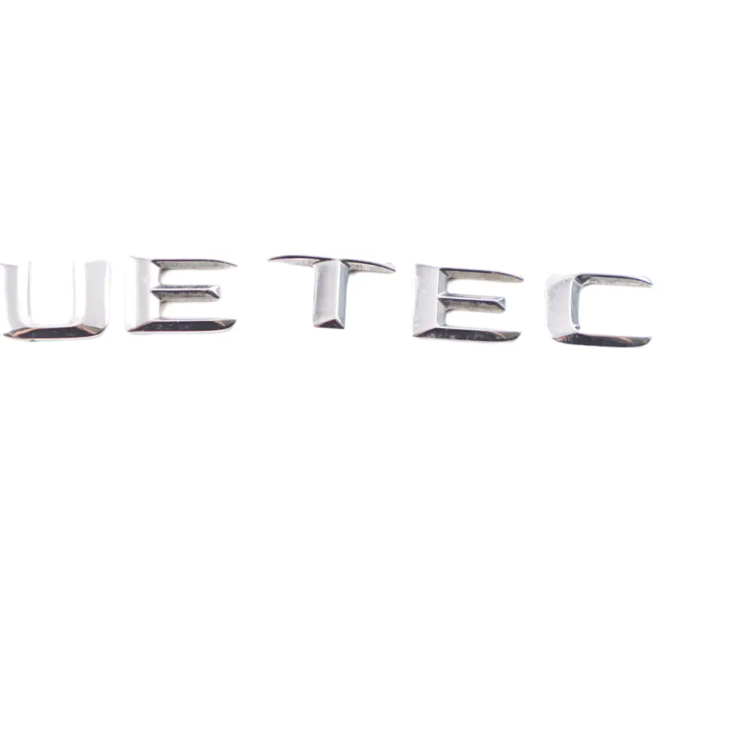 Mercedes W212 Emblem Lettering Rear BlueTEC Trunk Tailgate Adhered A2128177415