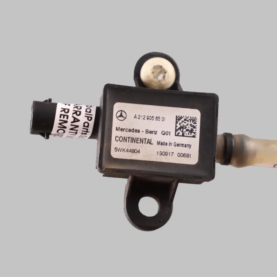 Mercedes W212 Pressure Crash Impact Sensor Pedestrian A2129056501