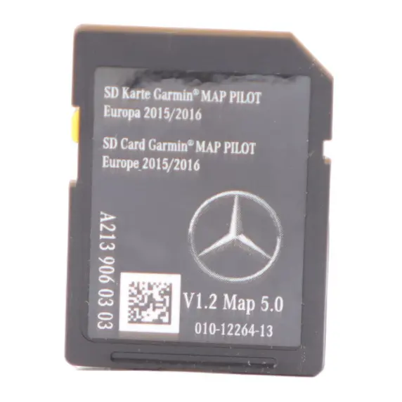 Mercedes W205 Navigation 2015/2016 Update SD Card Road Map Europe A2139060303